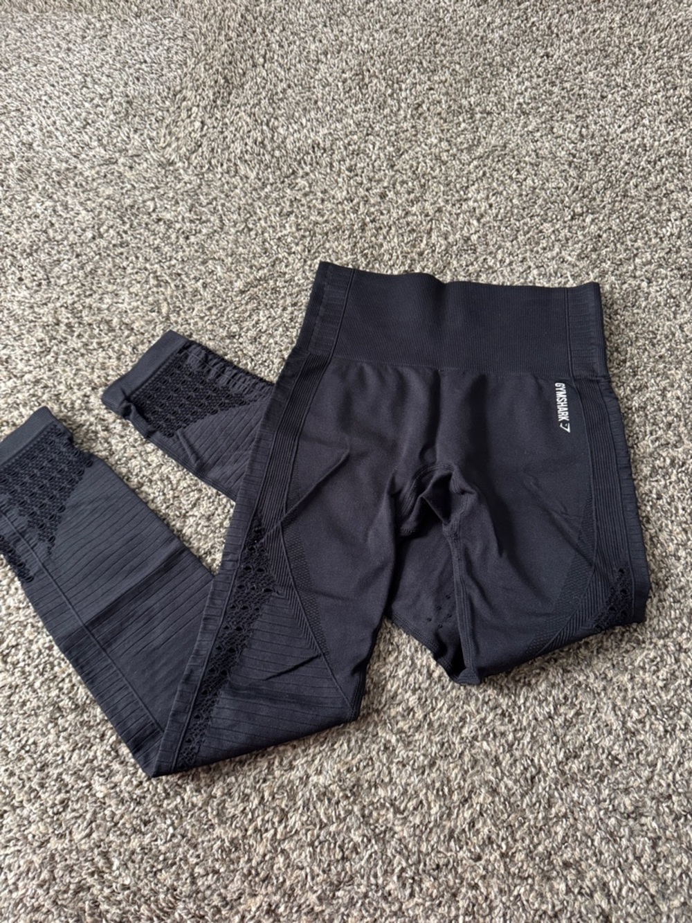 Gymshark Black Seamless High-Waist Performance Leggings